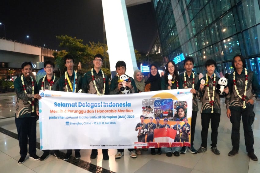 Siswa Indonesia Sabet 4 Medali Perunggu di Olimpiade Matematika Internasional 2026