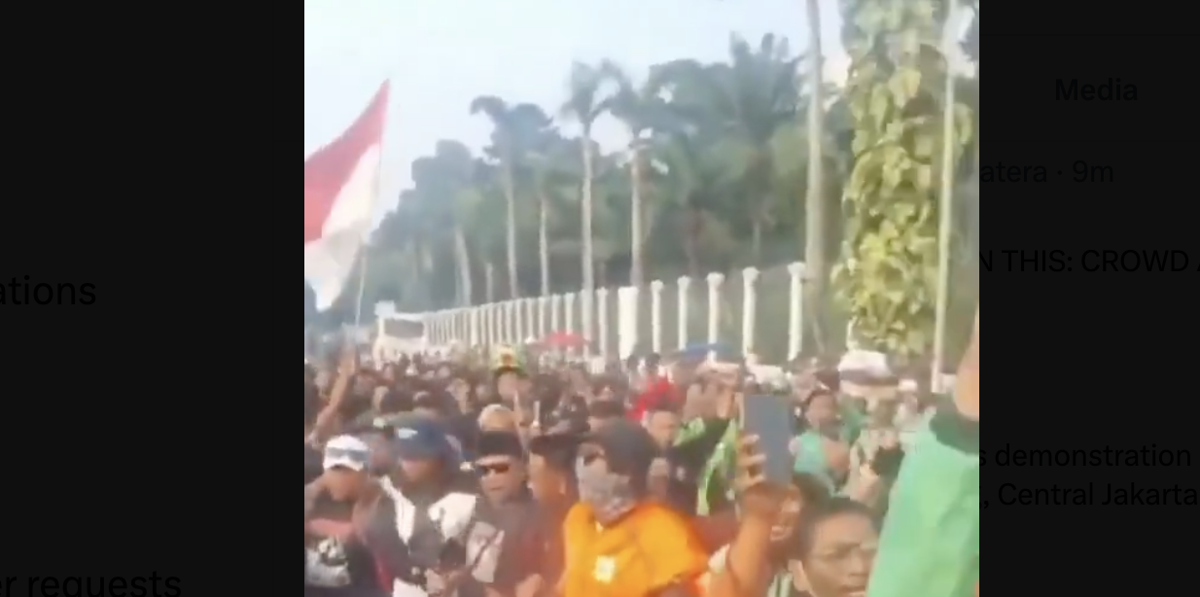 Link CCTV Aksi Demo 27 Agustus di DPR, Pantau Kondisi Massa dan Lalu Lintas Jakarta