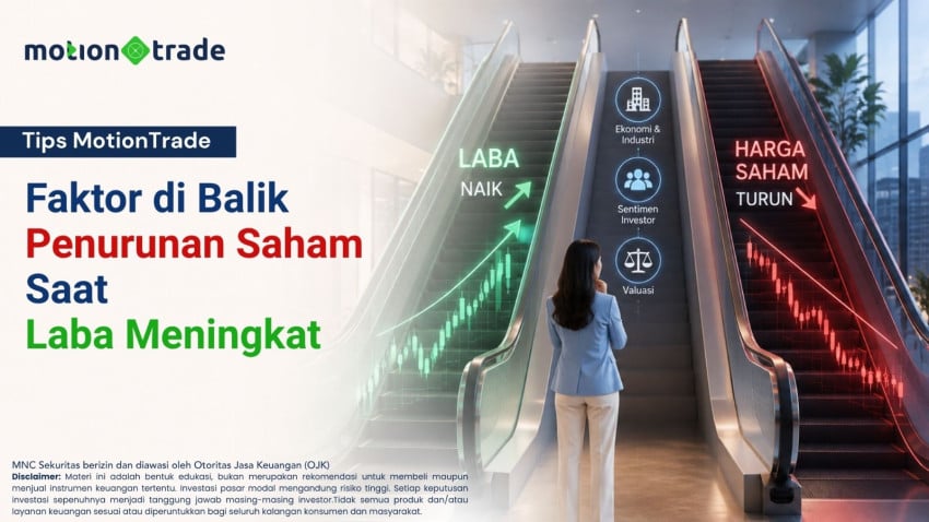 Kenali Faktor di Balik Penurunan Saham saat Laba Meningkat